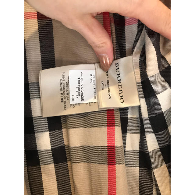 BURBERRY(バーバリー)のミュウ様専用　バーバリー　トレンチコート　梅田大丸購入　36 ベージュ レディースのジャケット/アウター(トレンチコート)の商品写真