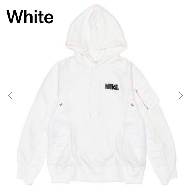 サイズM  sacai x Nike Hoodie ナイキ サカイ パーカー