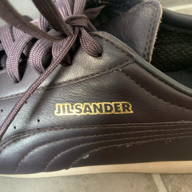 Jil Sander(ジルサンダー)の激レア‼️JILSANDER✖️PUMA  革スニーカー　パープル レディースの靴/シューズ(スニーカー)の商品写真