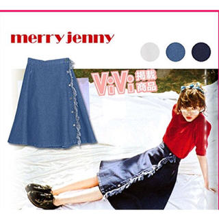 メリージェニー(merry jenny)のmerryjenny スカート(ひざ丈スカート)