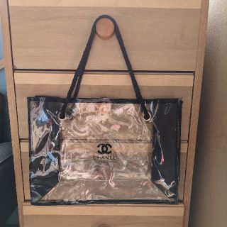 シャネル(CHANEL)のセール！！CHANEL コスメ ノベルティ ビニールバッグ♪(ハンドバッグ)