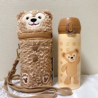 ディズニー(Disney)のダッフィー　and カバー　ボトル　450ml(単品のみ)(水筒)