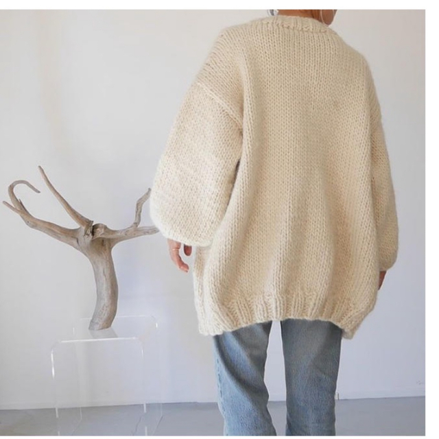 TODAYFUL(トゥデイフル)のhand knitting cardigan   ARGUE レディースのトップス(カーディガン)の商品写真