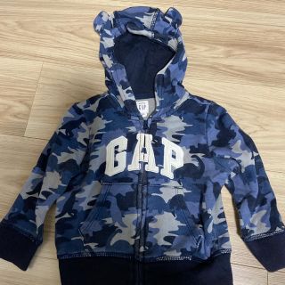 ベビーギャップ(babyGAP)のベビーギャップ　くま耳パーカー(カーディガン/ボレロ)