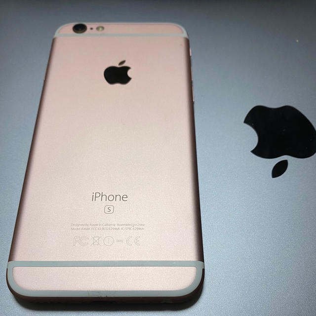 iPhone 6s Rose Gold 128 GB UQ mobile