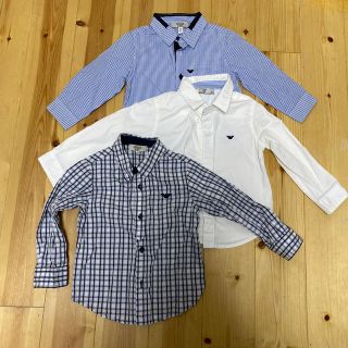 アルマーニ(Armani)の即発送SALE中様専用　アルマーニベビー　3着セット　シャツ　ワイシャツ(シャツ/カットソー)