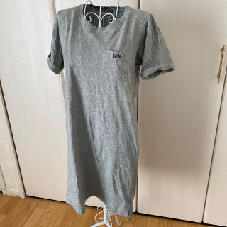 リー(Lee)のLee ポケットTシャツ　ワンピース(ひざ丈ワンピース)