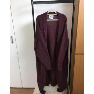 アクネ(ACNE)のosayo様専用　ACNE アクネ　ニットロングカーディガン(カーディガン)