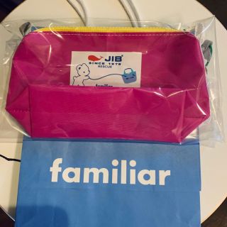 ファミリア(familiar)のソナ様専用　　jib×familiar ジブ✖️ファミリア　コラボポーチ　ピンク(ポーチ)