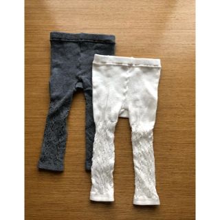 ユニクロ(UNIQLO)のユニクロ　ベビーレギンス80cm2枚セット(パンツ)