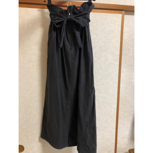 KBF+(ケービーエフプラス)のKBF+ ロングタイトスカート　ダークグレー レディースのスカート(ロングスカート)の商品写真