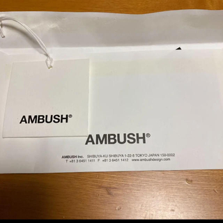 AMBUSH トートバッグ PVC