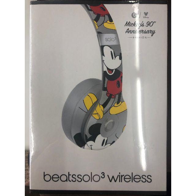 beats solo3 Wireless ヘッドフォン【ミッキー】