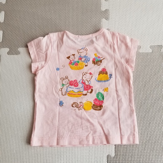 familiar(ファミリア)のfamiliar(ファミリア)半袖Tシャツ　80cm キッズ/ベビー/マタニティのベビー服(~85cm)(Ｔシャツ)の商品写真