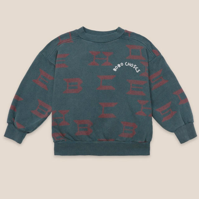 新品未使用　bobo choses sweat shirt スウェットニット