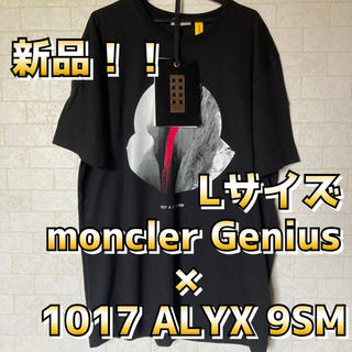 モンクレール(MONCLER)の新品　モンクレール  アリクス　Tシャツ　カットソー　Lサイズ(Tシャツ/カットソー(半袖/袖なし))