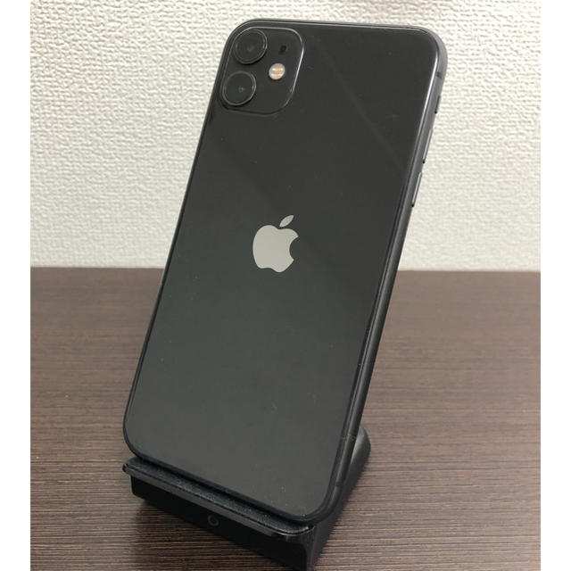 スマートフォン本体iphone11 128GB ブラック SIMフリー