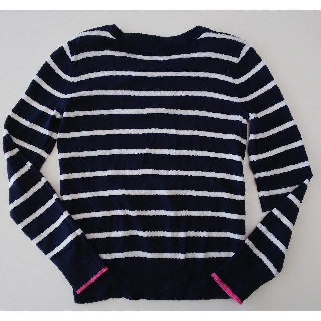 GAP Kids(ギャップキッズ)のGAPKIDS ギャップキッズ ボーダー セーター 130 ネイビー スター キッズ/ベビー/マタニティのキッズ服女の子用(90cm~)(ニット)の商品写真