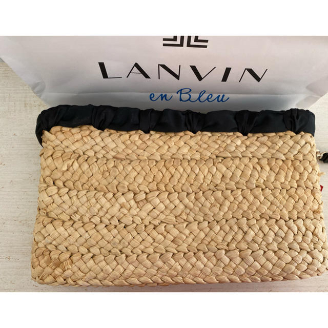 LANVIN en Bleu(ランバンオンブルー)の※値下げ！【新品未使用】ランバン（LANVIN en Blue）クラッチバッグ  レディースのバッグ(クラッチバッグ)の商品写真