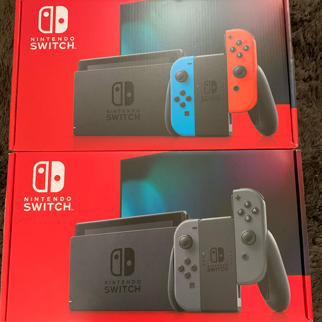 今季一番 Nintendo 2台 switch 新品未使用未開封♪Nintendo - Switch