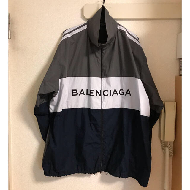 Balenciaga - BALENCIAGA Logo-print cotton jacket