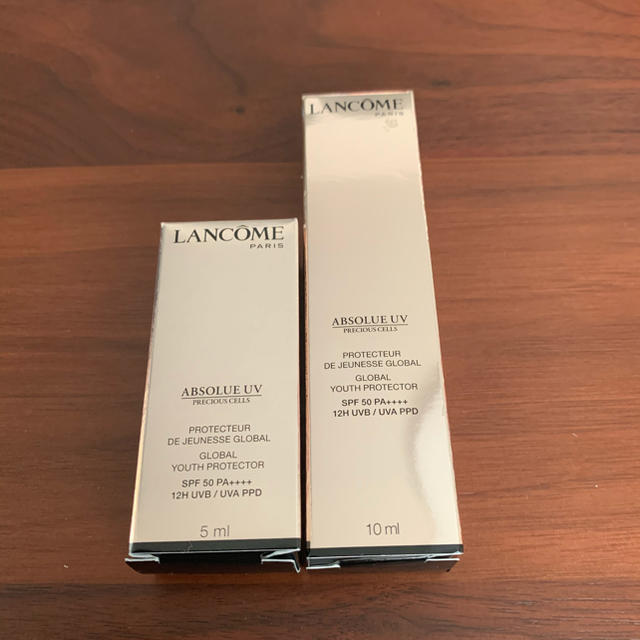 LANCOME(ランコム)のランコムアプソリュプレシャスセルUV （日焼け止め用乳液）サンプル15ml コスメ/美容のコスメ/美容 その他(その他)の商品写真