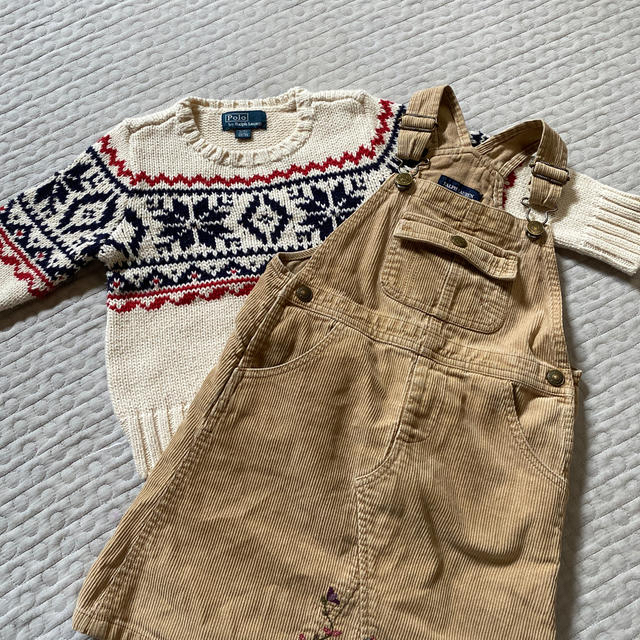 Ralph Lauren(ラルフローレン)の専用！ラルフローレン　プチバトー　セット キッズ/ベビー/マタニティのキッズ服女の子用(90cm~)(ニット)の商品写真