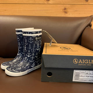 エーグル(AIGLE)の新品　AIGLE 長靴　レインブーツ　ハンター　クロックス　ノースフェイス(長靴/レインシューズ)