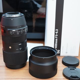 シグマ(SIGMA)の美品 100-400mm F5-6.3 DG OS HSM [キヤノンEF用](レンズ(ズーム))