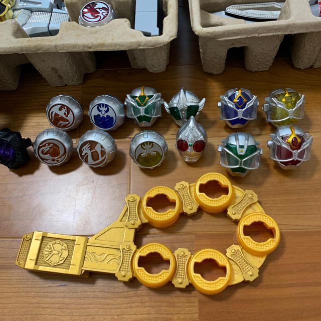 木造 バンダイ仮面ライダーウィザード変身ベルトandソードガン さじっ