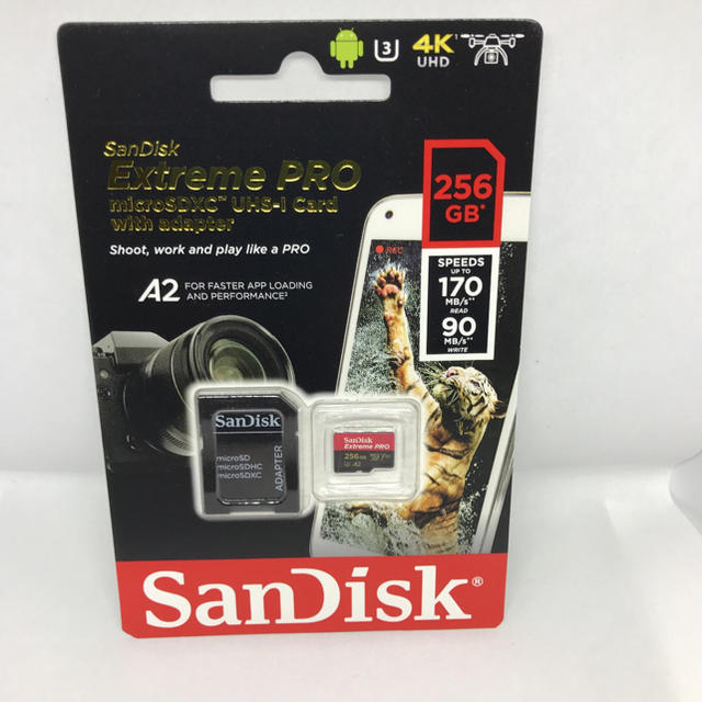 SanDisk microSDカード Extreme PRO 256GB  新品