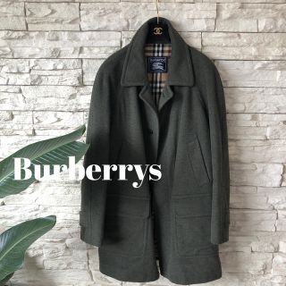 バーバリー(BURBERRY)の美品★Burberrys ウールコート　ロングコート(ピーコート)