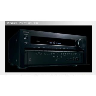 ONKYO - ONKYO TX-NR838(B) オンキョーAVアンプの通販 by