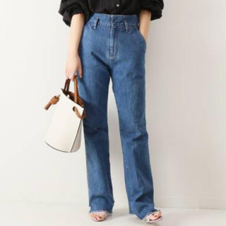 スピックアンドスパン(Spick & Span)の5 1/2 BEAUTY-LINE SLIT DENIM(デニム/ジーンズ)