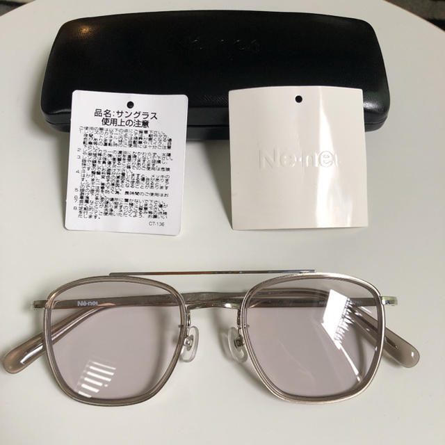 【新品未使用】眼鏡　サングラス　Ne-net 日本製 | フリマアプリ ラクマ