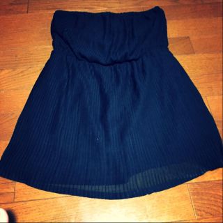 ザラ(ZARA)のプリーツベアトップ♡(ベアトップ/チューブトップ)