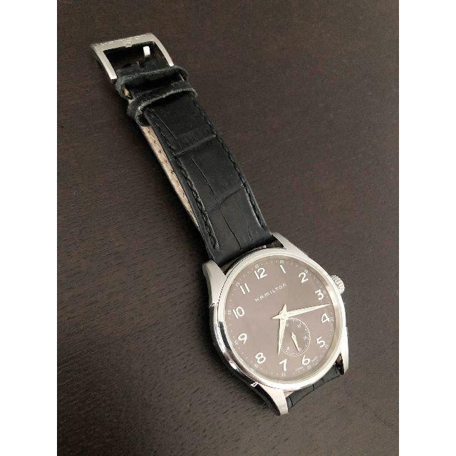 Hamilton(ハミルトン)のHAMILTON  ジャズマスター クォーツ （レザーグレー） メンズの時計(腕時計(アナログ))の商品写真