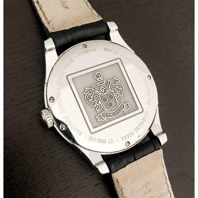 Hamilton(ハミルトン)のHAMILTON  ジャズマスター クォーツ （レザーグレー） メンズの時計(腕時計(アナログ))の商品写真
