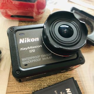 ニコン(Nikon)の#4K Nikon カメラ☆keymission170(コンパクトデジタルカメラ)