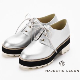 マジェスティックレゴン(MAJESTIC LEGON)のamelier MAJESTICLEGON新品未使用 バイカラーソールシューズM(ローファー/革靴)