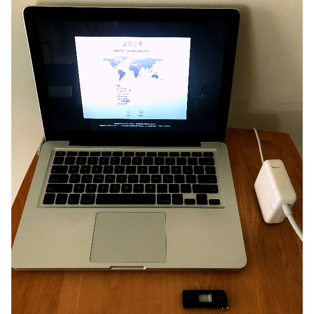 MacBook Pro 13 inch Early 2011 SSD換装