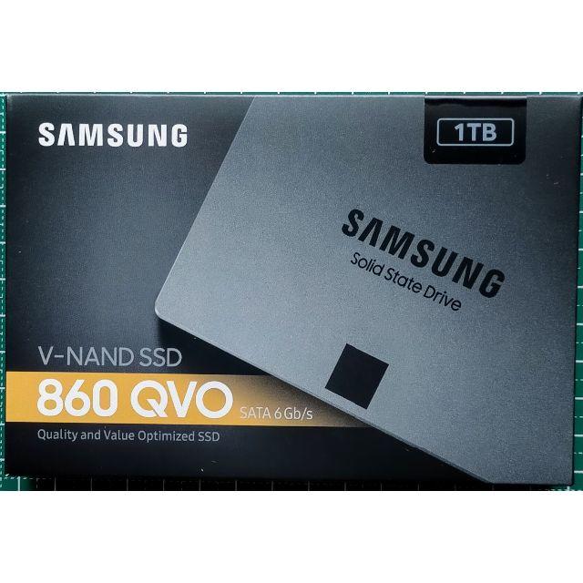 PC周辺機器SAMSUNG V-NAND SSD 860 QVO 1TB SATA 6 Gb