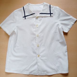 博多学園　制服　幼稚園　半袖シャツ120サイズ(Tシャツ/カットソー)