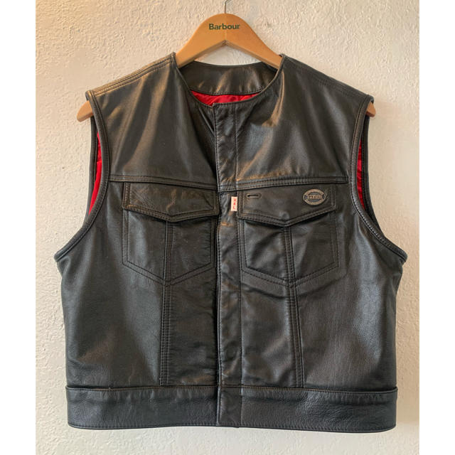 HA leather ヘルズエンジェルス ハーレー レザー　ベスト