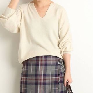 スローブイエナ(SLOBE IENA)のA&Y様ご検討中☆アンゴラ混キーネックニット 19AW(ニット/セーター)