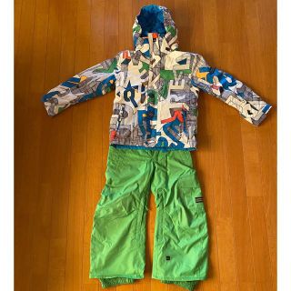 クイックシルバー(QUIKSILVER)のQUIKSILVERクイックシルバー キッズ スノーボードウェア 130cm(ウエア/装備)