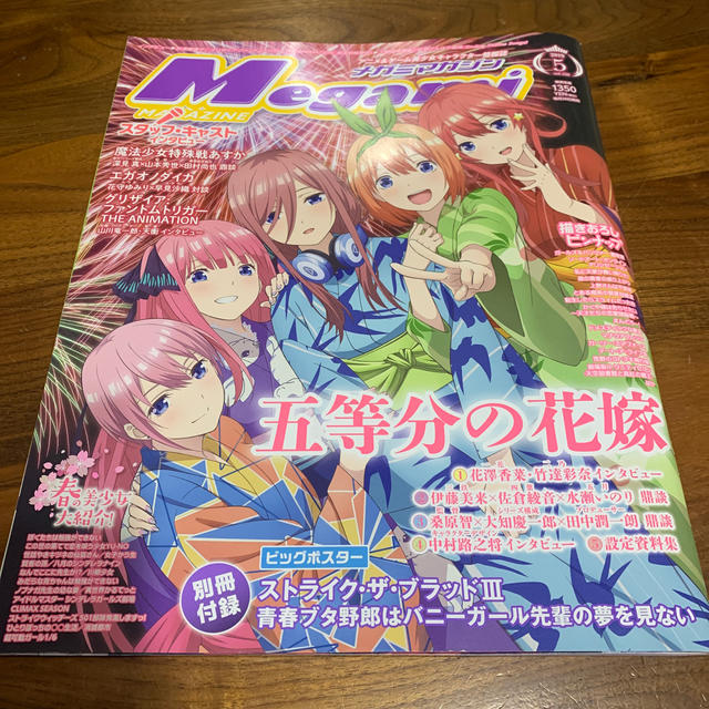 Megami MAGAZINE (メガミマガジン) 2019年 05月号 エンタメ/ホビーの雑誌(アート/エンタメ/ホビー)の商品写真