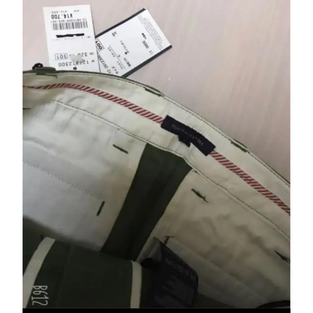 TOMMY HILFIGER(トミーヒルフィガー)のTOMMY HILFIGER♡モスグリーンスカート  新品 レディースのスカート(ミニスカート)の商品写真