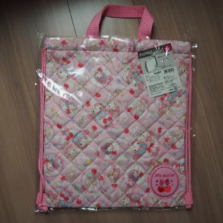 マイメロディ(マイメロディ)の※Y.mama様専用※マイメロディ 手提げ　ナップサックポイント(レッスンバッグ)