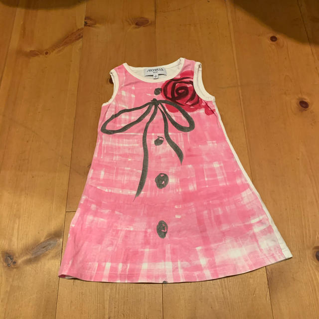 Simonetta(シモネッタ)のシモネッタ　子供ワンピース　 キッズ/ベビー/マタニティのキッズ服女の子用(90cm~)(ワンピース)の商品写真